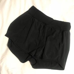 High waist lean in short